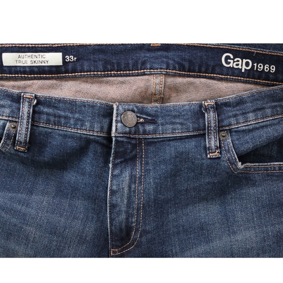 Gap authentic true skinny jeans size 33R - Picture 5 of 5